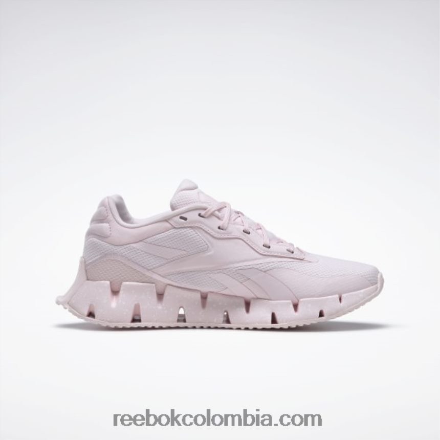 mujer rosa porcelana/blanco ftwr Zig Dynamica 4 zapatos de mujer Reebok D260LP284