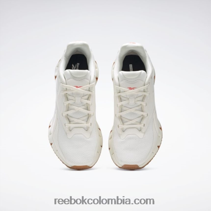 mujer tiza/cereza neón/goma de mascar reebok-03 Zig Dynamica 4 zapatos de mujer Reebok D260LP122