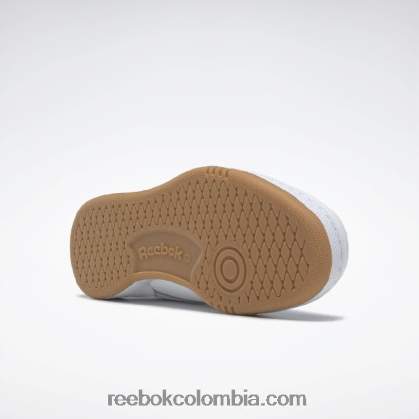 niños blanco/goma zapatos club c - escuela primaria Reebok D260LP1391