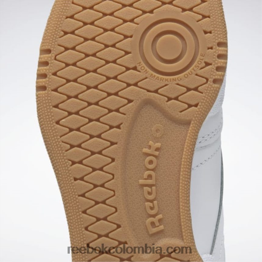niños blanco/goma zapatos club c - escuela primaria Reebok D260LP1391