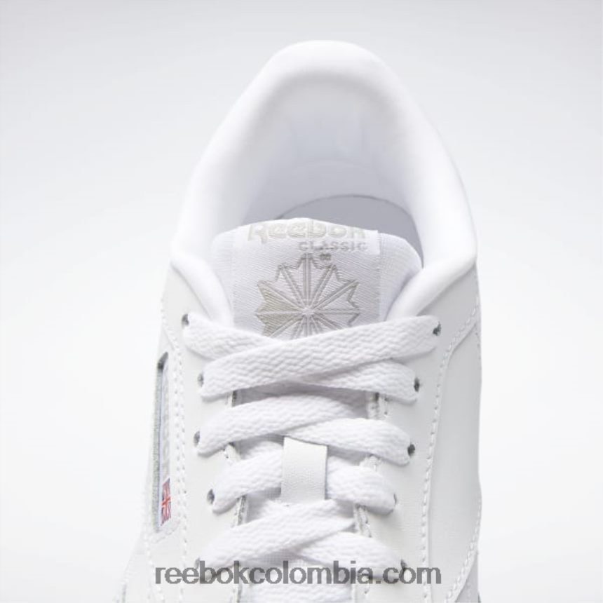 niños blanco/gris puro zapatos club c - escuela primaria Reebok D260LP1394