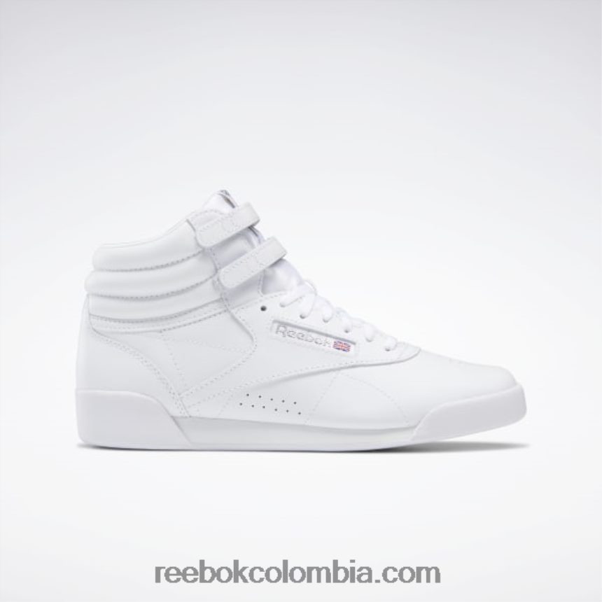 niños blanco zapatos freestyle hola - escuela primaria Reebok D260LP1372