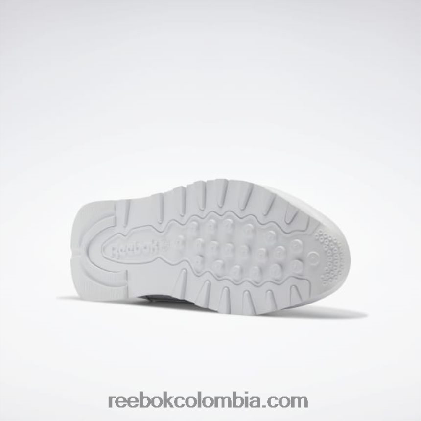 niños ftwr blanco/vector rojo zapatos de cuero clásicos - escuela primaria Reebok D260LP1417