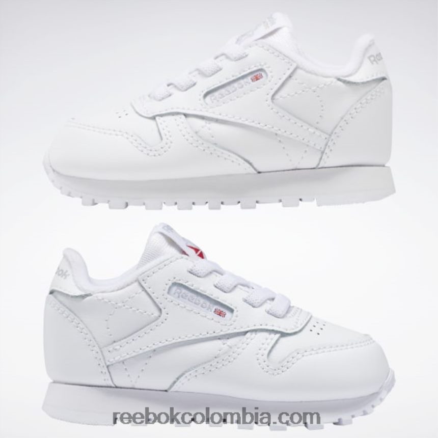 niños ftwr blanco zapatos clásicos de piel - niño Reebok D260LP1376
