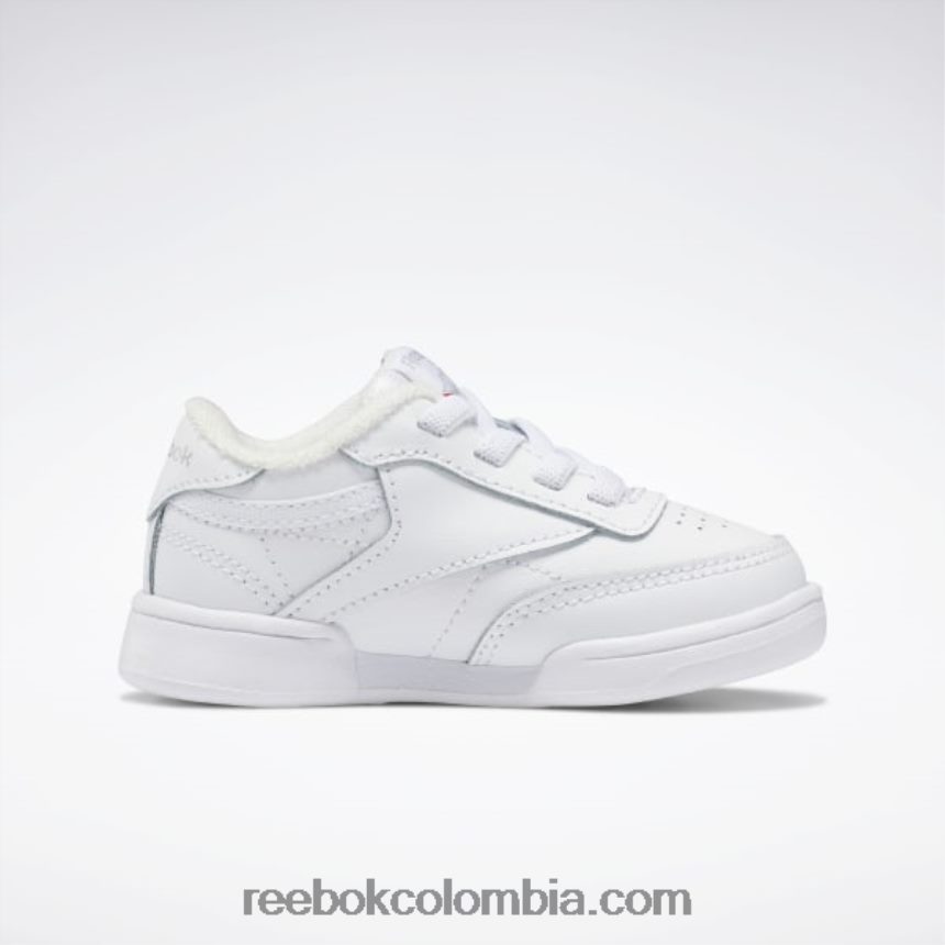 niños ftwr blanco zapatos club c - niño pequeño Reebok D260LP1400
