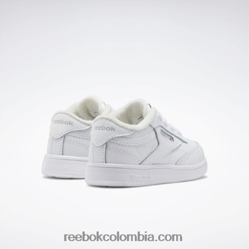 niños ftwr blanco zapatos club c - niño pequeño Reebok D260LP1400