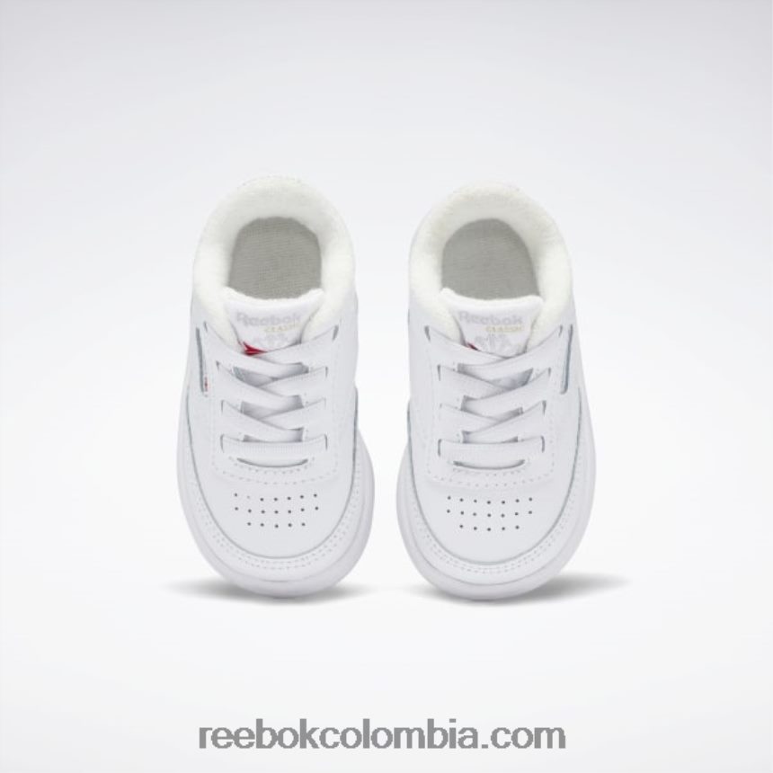 niños ftwr blanco zapatos club c - niño pequeño Reebok D260LP1400