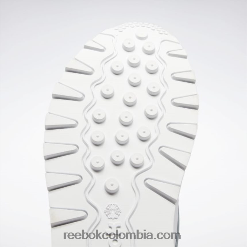 niños ftwr blanco zapatos de cuero clásicos - escuela primaria Reebok D260LP1398