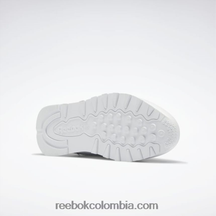 niños ftwr blanco zapatos de cuero clásicos - escuela primaria Reebok D260LP1425