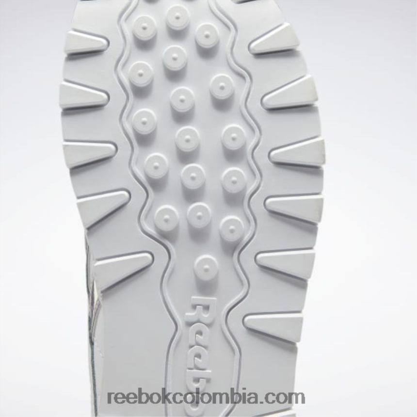 niños ftwr blanco zapatos de cuero clásicos - escuela primaria Reebok D260LP1425