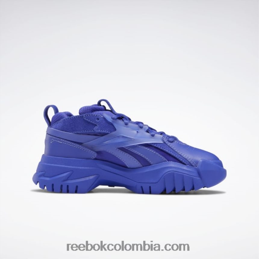 niños última púrpura zapatillas cardi b club c v2 - preescolar Reebok D260LP1450
