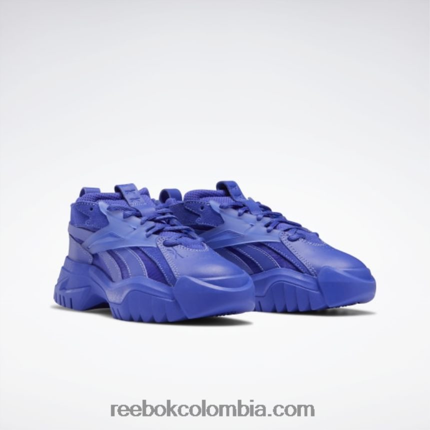 niños última púrpura zapatillas cardi b club c v2 - preescolar Reebok D260LP1450