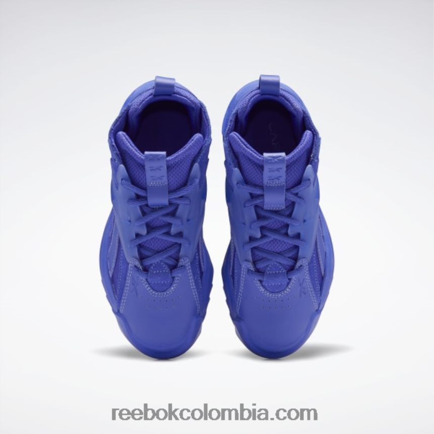 niños última púrpura zapatillas cardi b club c v2 - preescolar Reebok D260LP1450