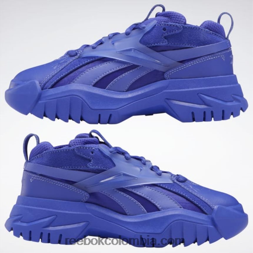 niños última púrpura zapatillas cardi b club c v2 - preescolar Reebok D260LP1450