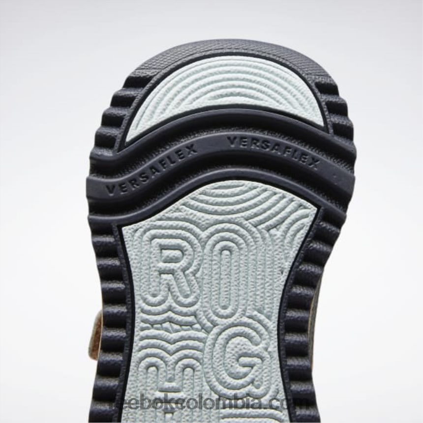 niños marrón salvaje/sahara/vector azul marino zapatos bajos con cierre weebok - niño pequeño Reebok D260LP1438