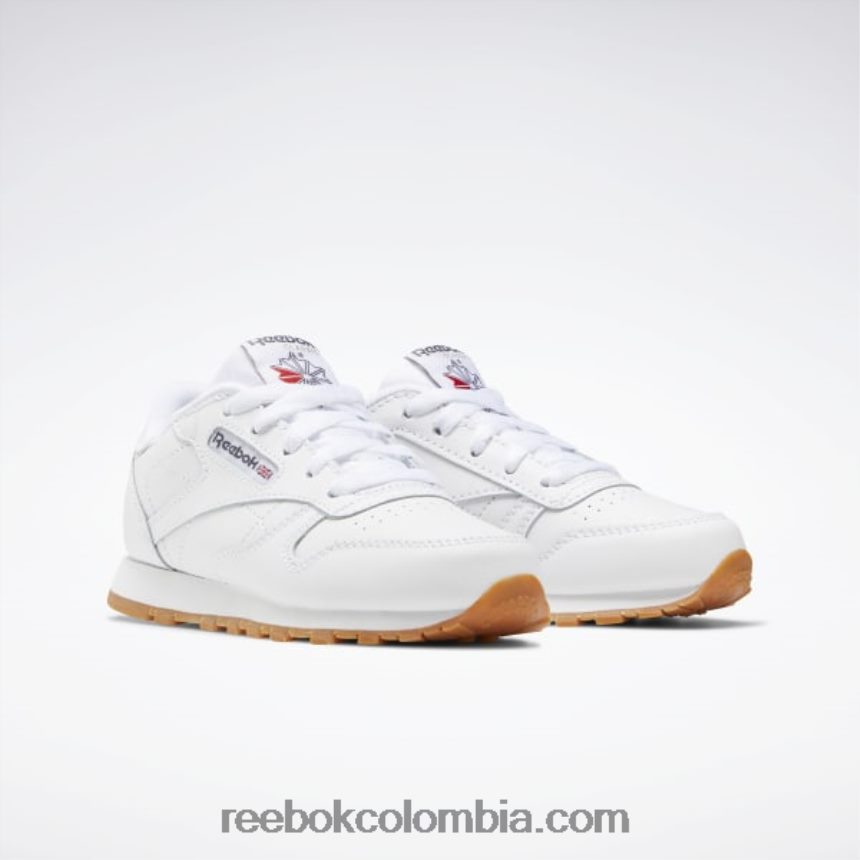 niños multi zapatos clásicos de cuero - preescolar Reebok D260LP1408