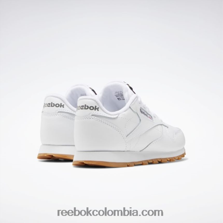 niños multi zapatos clásicos de cuero - preescolar Reebok D260LP1408