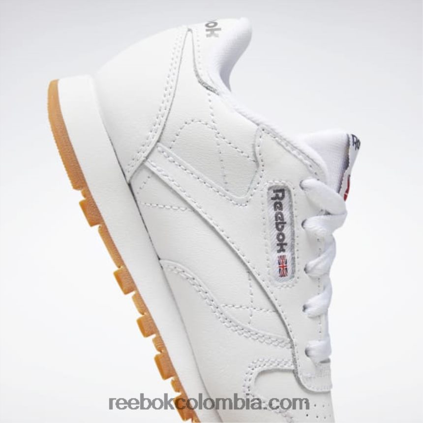 niños multi zapatos clásicos de cuero - preescolar Reebok D260LP1408