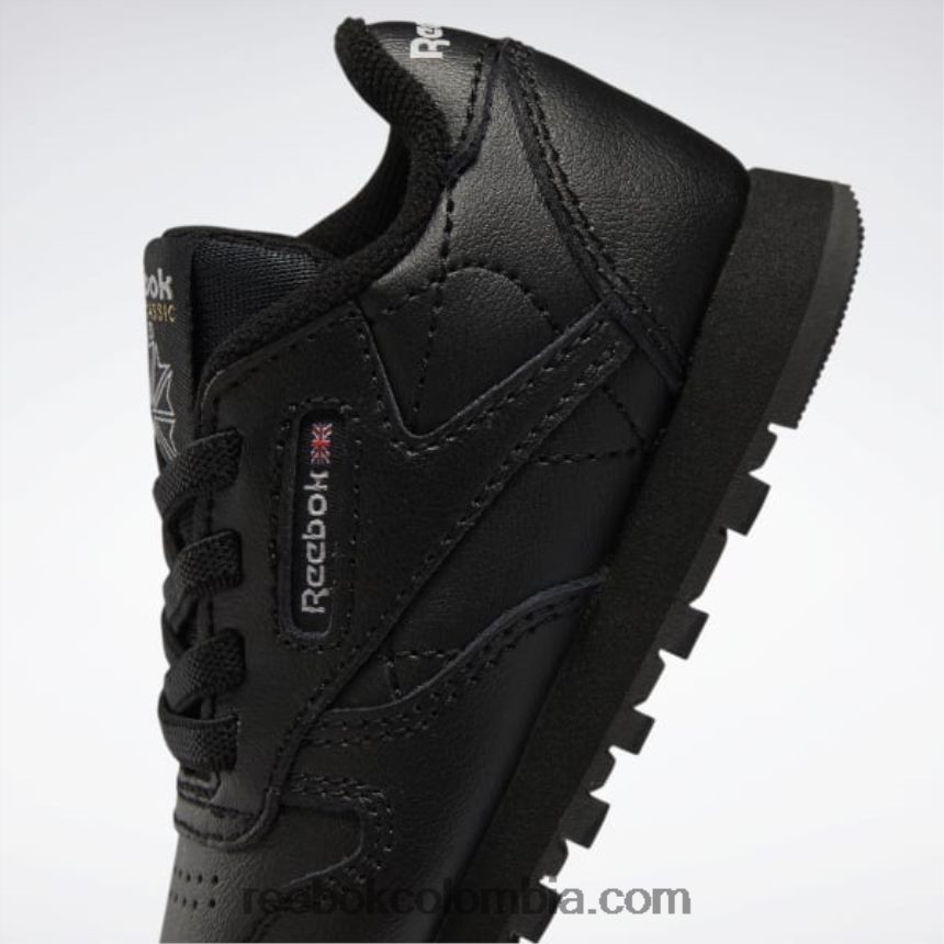niños núcleo negro zapatos clásicos de piel - niño Reebok D260LP1393