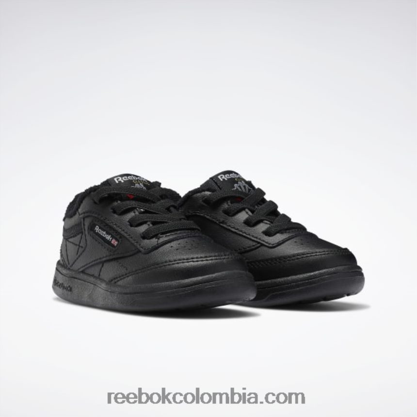 niños núcleo negro zapatos club c - niño pequeño Reebok D260LP1432