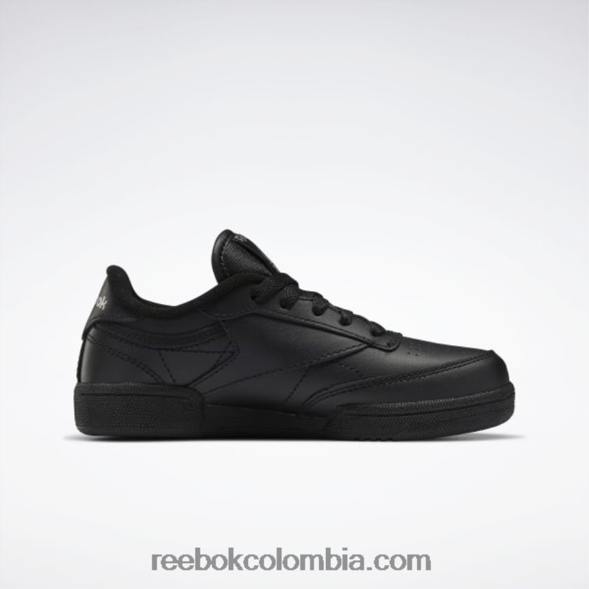 niños negro/carbón zapatos club c - preescolar Reebok D260LP1429
