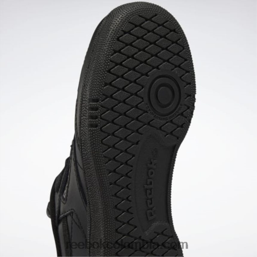 niños negro/carbón zapatos club c - preescolar Reebok D260LP1429