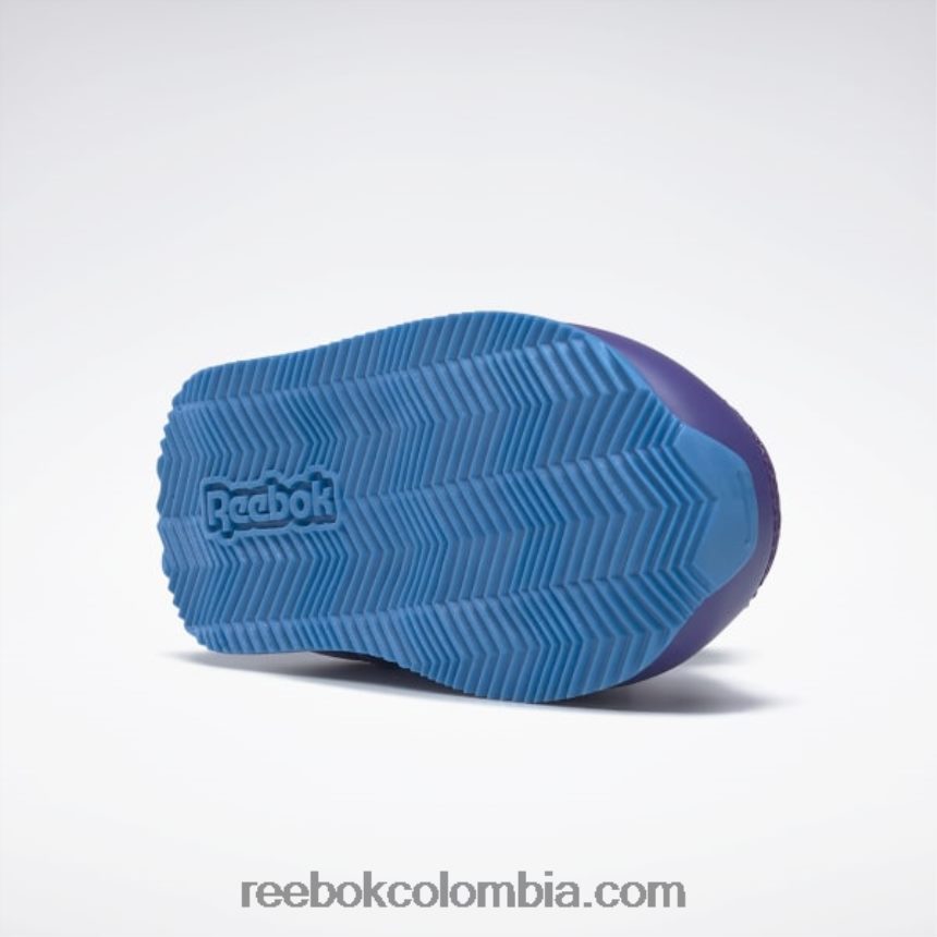 niños púrpura insistente/púrpura mágico/azul energía peppa pig classic jogger 3 1v zapatos - niño pequeño Reebok D260LP1423