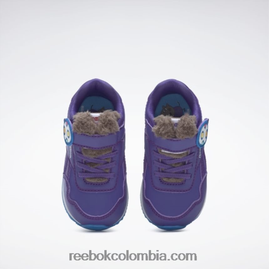 niños púrpura insistente/púrpura mágico/azul energía peppa pig classic jogger 3 1v zapatos - niño pequeño Reebok D260LP1423