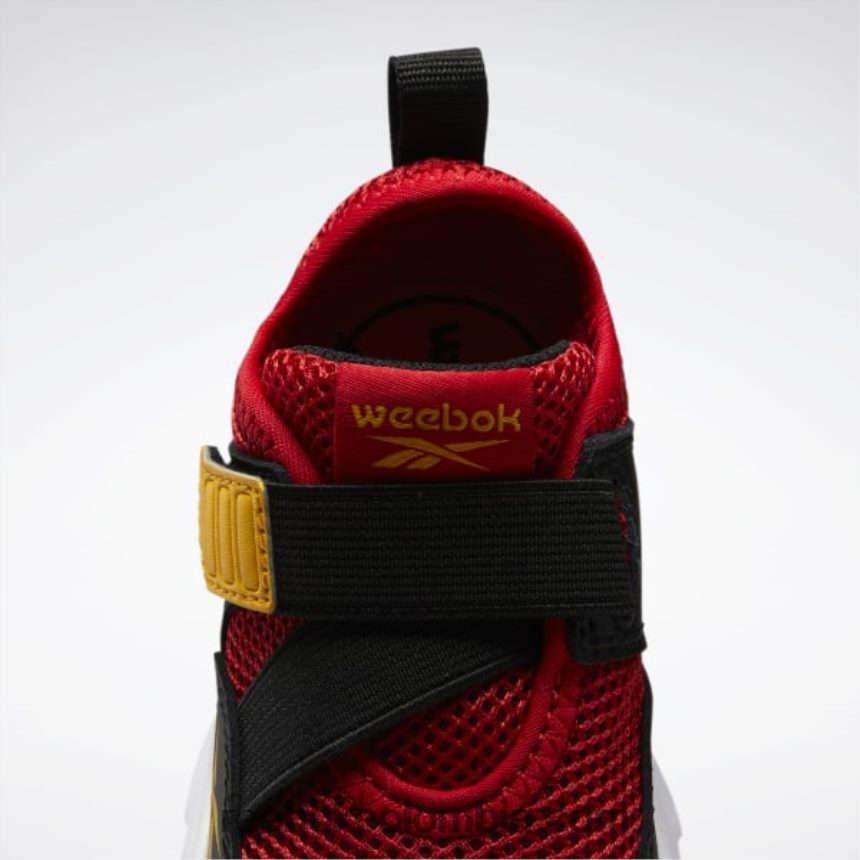 niños rojo vectorial/núcleo negro/siempre amarillo weebok flex sprint - niño pequeño Reebok D260LP1452