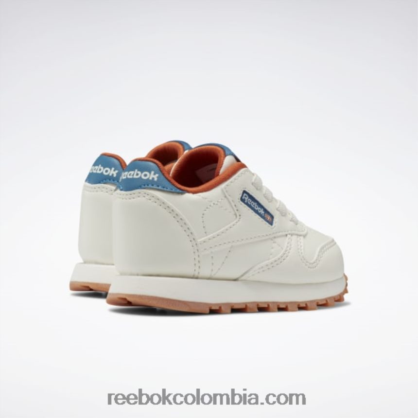 niños tiza/azul acero s23-r zapatos clásicos de piel - niño Reebok D260LP1387