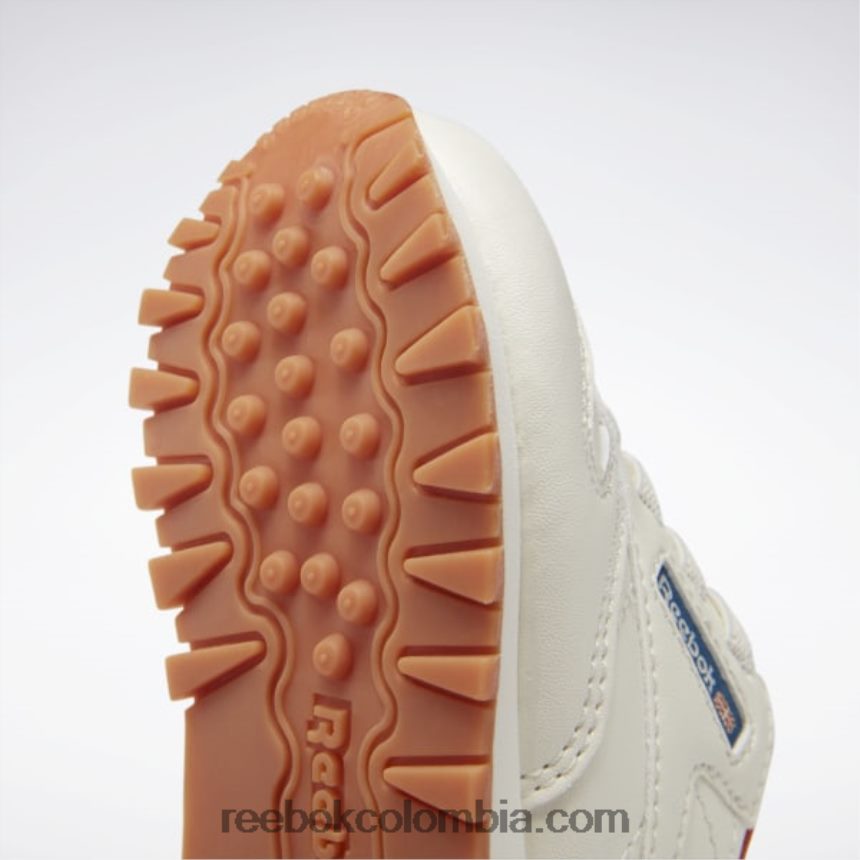 niños tiza/azul acero s23-r zapatos clásicos de piel - niño Reebok D260LP1387