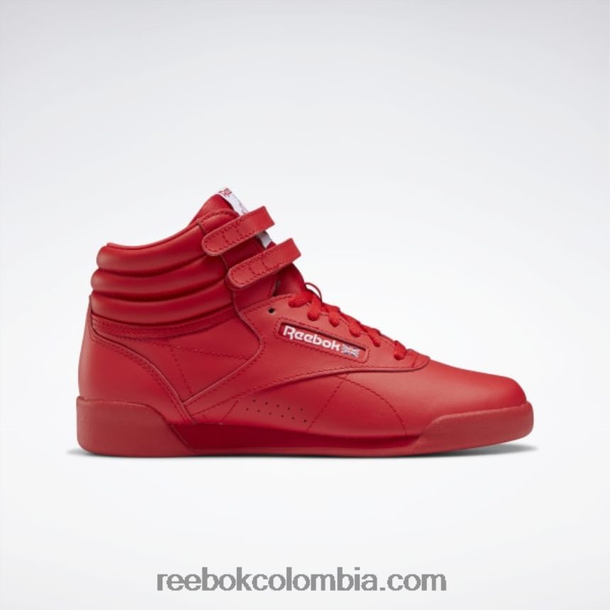 niños vector rojo/ftwr blanco zapatos freestyle hola - escuela primaria Reebok D260LP1413