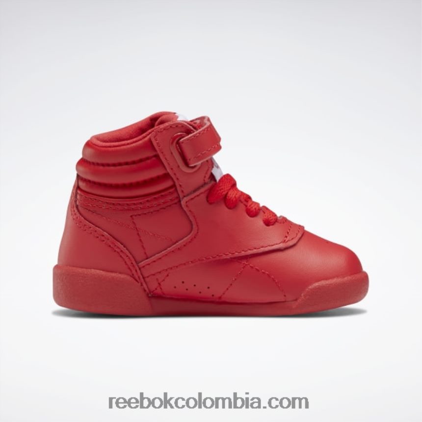 niños vector rojo/ftwr blanco zapatos freestyle hola - niño pequeño Reebok D260LP1449