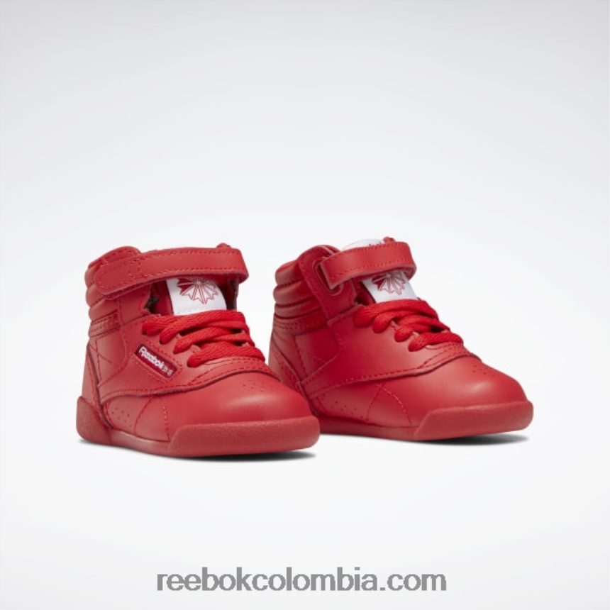 niños vector rojo/ftwr blanco zapatos freestyle hola - niño pequeño Reebok D260LP1449