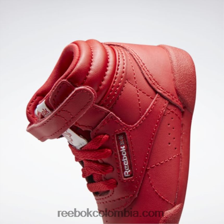 niños vector rojo/ftwr blanco zapatos freestyle hola - niño pequeño Reebok D260LP1449