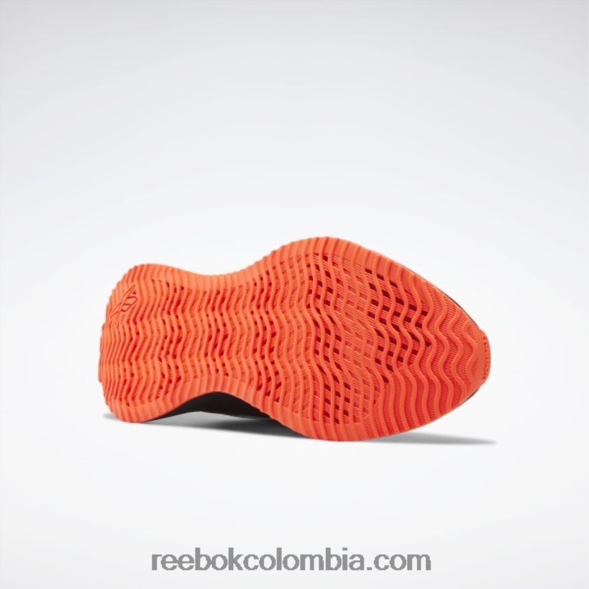 niños núcleo negro/naranja llamarada/ftwr blanco zapatos zig dynamica 2 - escuela primaria Reebok D260LP1374