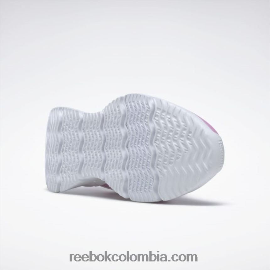 niños rosa icono/rosa intenso/blanco ftwr peppa pig zig dynamica 2 zapatillas - preescolar Reebok D260LP1405