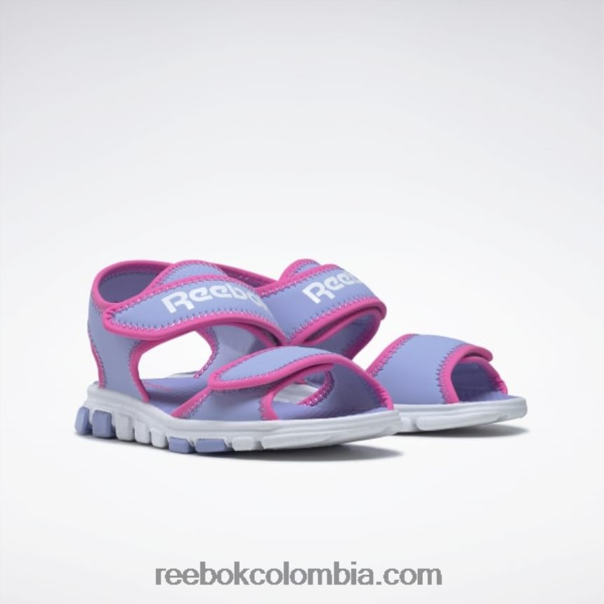 niños brillo lila planeador de olas iii Reebok D260LP1437