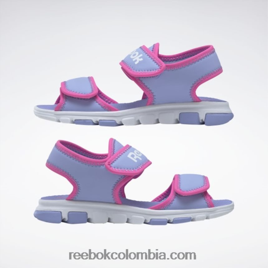 niños brillo lila planeador de olas iii Reebok D260LP1437