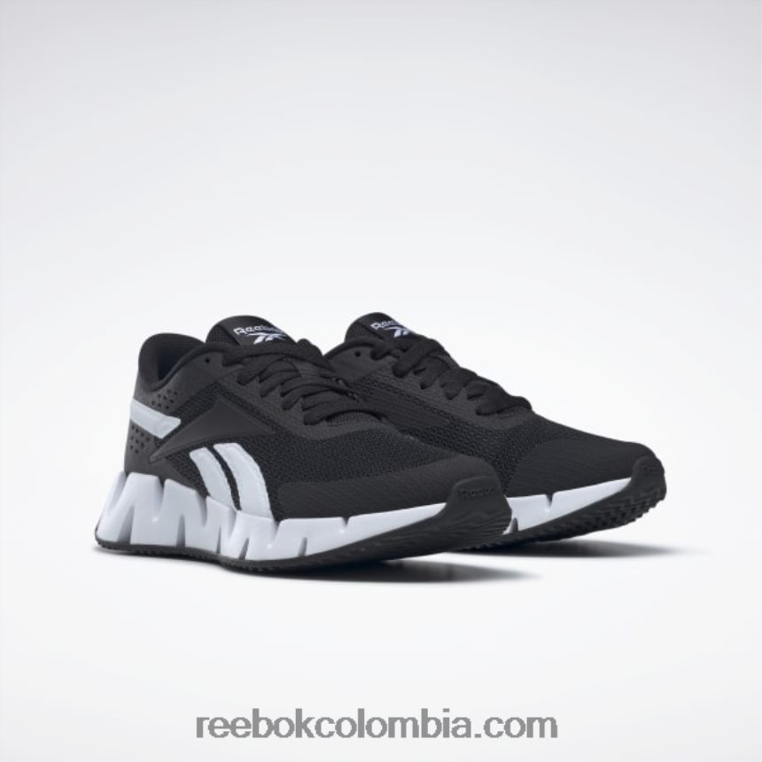 niños negro núcleo/blanco ftwr/gris puro 5 zapatos zig dynamica 2 - escuela primaria Reebok D260LP1388