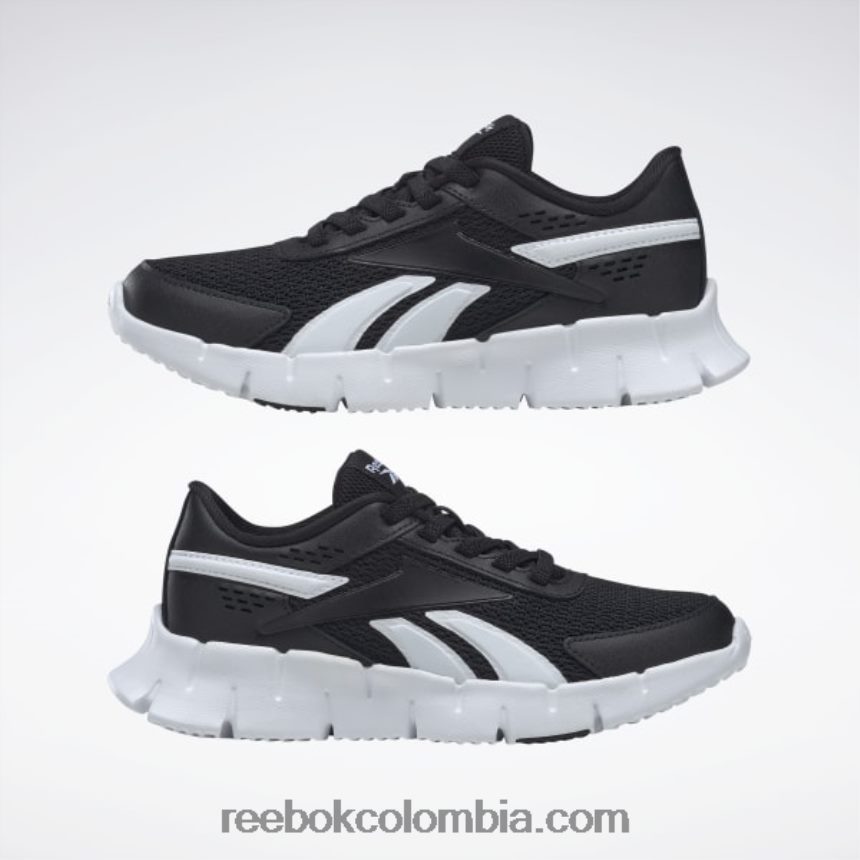 niños negro núcleo/blanco ftwr zapatillas zig dynamica 2 - preescolar Reebok D260LP1420