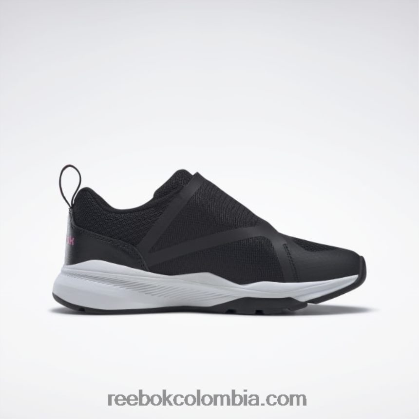 niños negro núcleo/rosa atómico/blanco ftwr zapatos de ajuste igual - preescolar Reebok D260LP1403