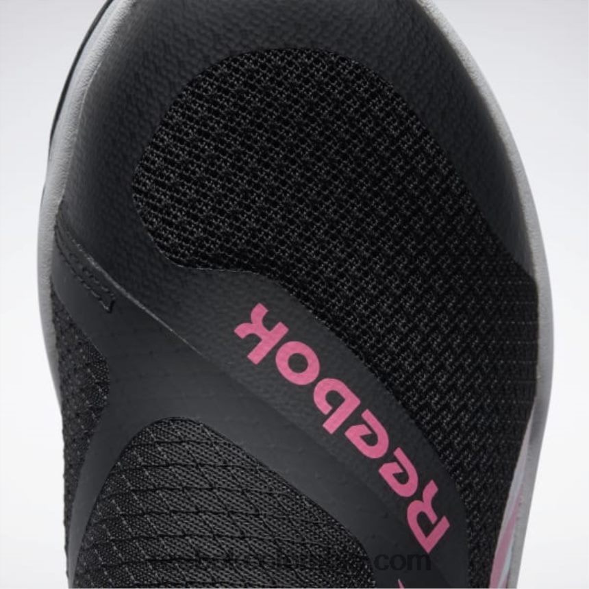 niños negro núcleo/rosa atómico/blanco ftwr zapatos de ajuste igual - preescolar Reebok D260LP1403