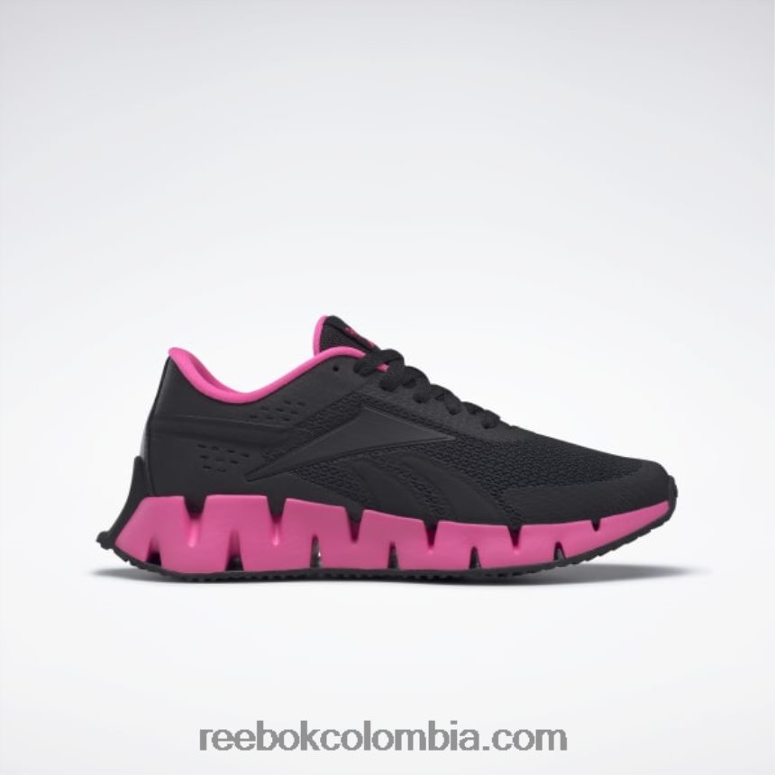 niños negro núcleo/rosa atómico zapatos zig dynamica 2 - escuela primaria Reebok D260LP1371