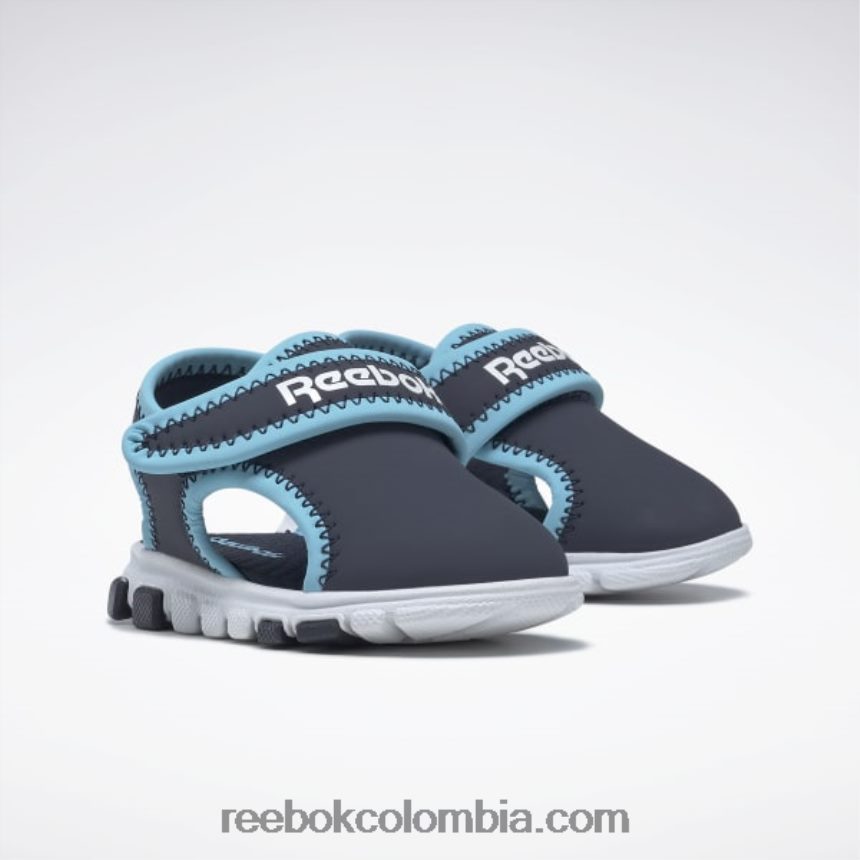 niños vector azul marino/azul digital planeador de olas iii Reebok D260LP1444