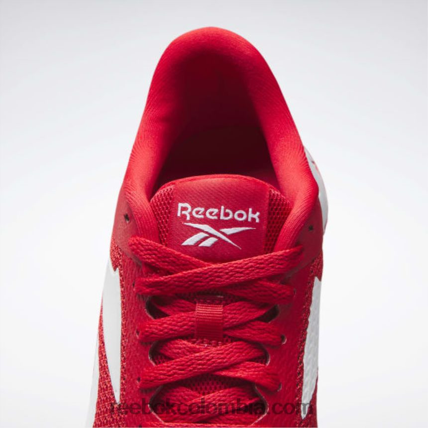 niños vector rojo/ftwr blanco zapatos zig dynamica 2 - escuela primaria Reebok D260LP1416