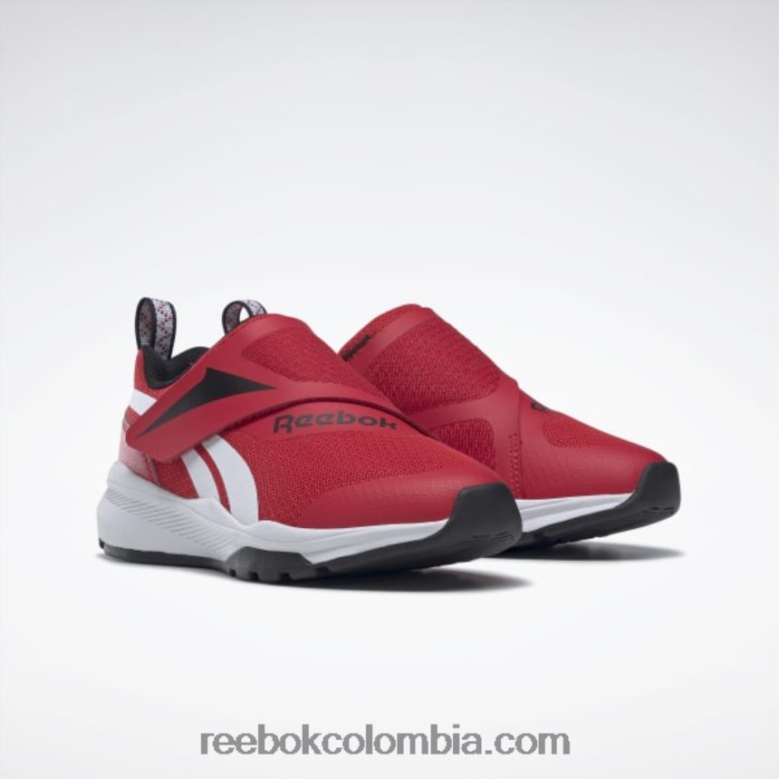 niños vector rojo/núcleo negro/ftwr blanco zapatos de ajuste igual - preescolar Reebok D260LP1434