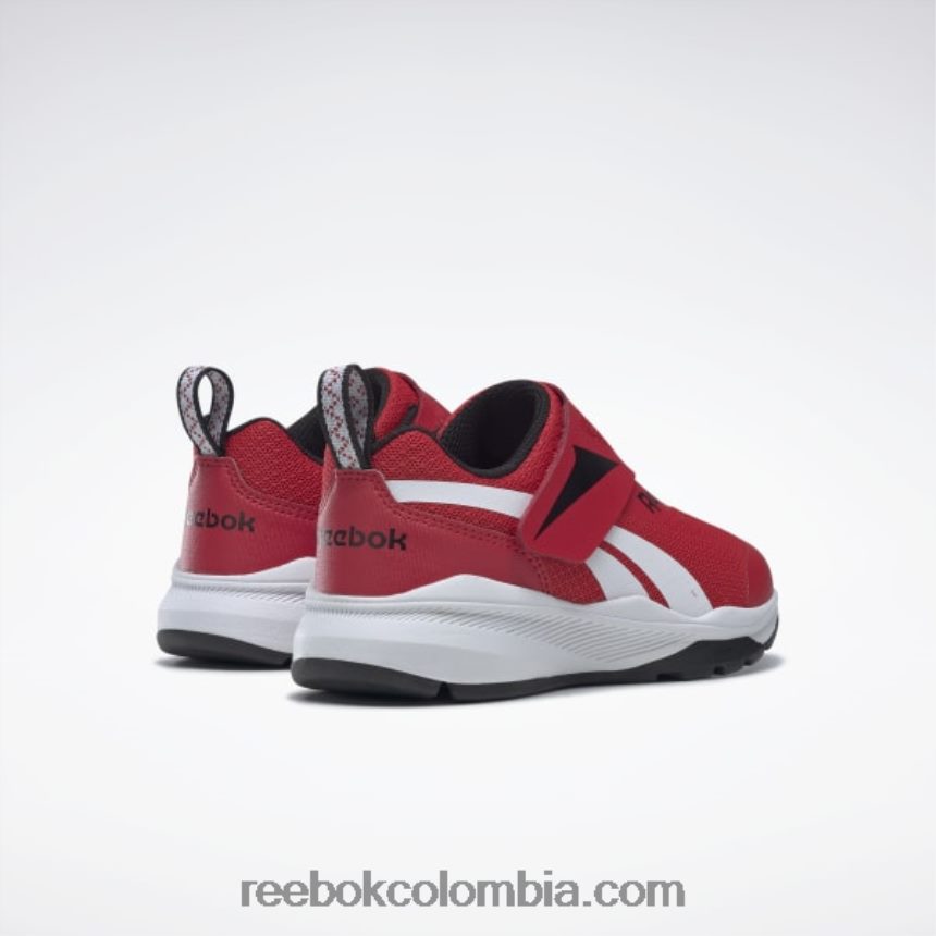 niños vector rojo/núcleo negro/ftwr blanco zapatos de ajuste igual - preescolar Reebok D260LP1434
