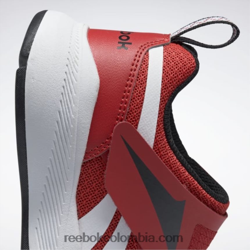 niños vector rojo/núcleo negro/ftwr blanco zapatos de ajuste igual - preescolar Reebok D260LP1434