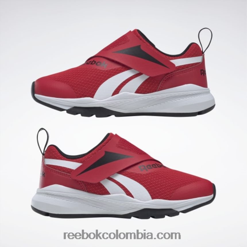 niños vector rojo/núcleo negro/ftwr blanco zapatos de ajuste igual - preescolar Reebok D260LP1434